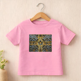 Art Deco Heritage Flag | Sweden | 1920s Design トドラーTシャツ