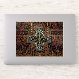 Art Deco Heritage Flag | Switzerland | 1920s Decal シール