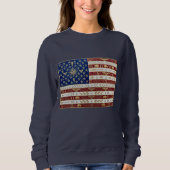 Art Deco Heritage Flag | United States | 1920s スウェットシャツ (正面)