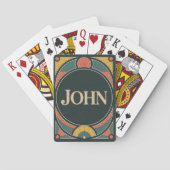 Art Deco John Card Deck トランプ (裏面)