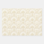 Art Deco Luxe Wrapping Paper Set ラッピングペーパーシート (正面3)