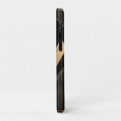 Art Deco Metallic Geometric Elegance Case-Mate iPhoneケース (裏面/左)