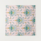 Art deco modern pattern graphic ornament. Abstract タペストリー (正面(横))