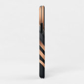 Art Deco Monogram Circle Name Design Case-Mate iPhoneケース (裏面/右)