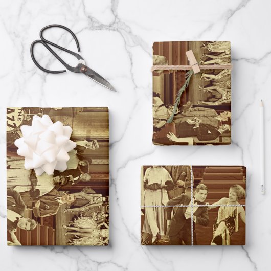 Art Deco Night Club ラッピングペーパーシート (正面)