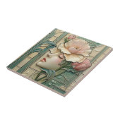 Art Deco Nouveau  Lovely Lady タイル (側面)