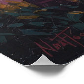  Art Deco Oil Painting World Cup 2026 Boulevard  ポスター (角)