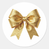 Art Deco Opulence Geometric Patterns ラウンドシール (正面)