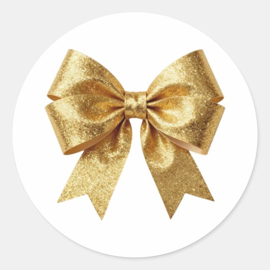 Art Deco Opulence Geometric Patterns ラウンドシール (正面)