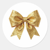 Art Deco Opulence Geometric Patterns ラウンドシール (正面)