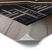 Art Deco Opulence Geometric Patterns I HER_XHU_001 ポスター (角)