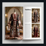 Art Deco Opulence Geometric Patterns IIHER_XHU_001 ポスター<br><div class="desc">Art Deco design elements, characterized by luxury and traditional geometric patterns displayed. Xhubleta is a handmade garment worn by highland women and girls in Northern Albania, can be like a photo gallery in interior aesthetics advertised with photos. 8k, photorealistic, architectural photography, interior design magazine style, unrealistic rendering with engine 5...</div>