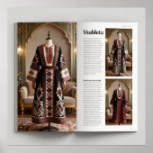 Art Deco Opulence Geometric Patterns IIHER_XHU_001 ポスター (正面)