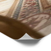 Art Deco Opulence Geometric PatternsIIIHER_XHU_001 ポスター (角)