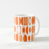 Art Deco Oval コーヒーマグカップ (正面右)