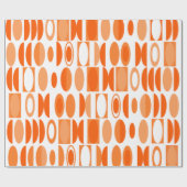 Art Deco Ovals ラッピングペーパー (フラット)