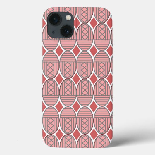 Art Deco Ovals Case-Mate iPhoneケース (裏面)
