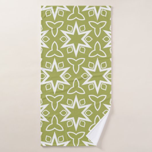 Art-deco pattern. Seamless. Arabesque. Vintage ill バスタオル (バスタオル)