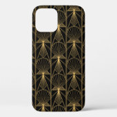 Art Deco Pattern. Seamless black and gold backgrou Case-Mate iPhoneケース (裏面)