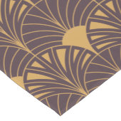 Art Deco pattern with fan-shaped motifs  ショートテーブルランナー (コーナー)