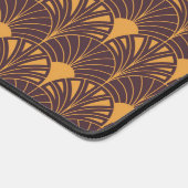 Art Deco pattern with fan-shaped motifs  デスクマット (コーナー)