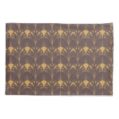 Art Deco pattern with fan-shaped motifs  枕カバー (裏面-左)
