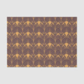 Art Deco pattern with fan-shaped motifs  薄葉紙 (正面)