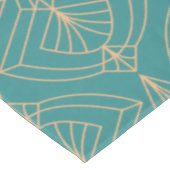 Art Deco pattern with gold geometric shapes  テーブルクロス (アングル)