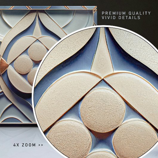 Art Deco Patterned Wall Decor Art Nouveau タイル