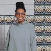 Art Deco Patterned Wall Decor Art Nouveau タイル