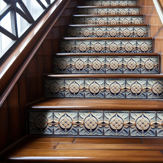 Art Deco Patterned Wall Decor Art Nouveau タイル