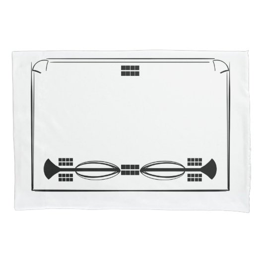 Art Deco pillow case 枕カバー (正面)