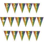 Art Deco Pride Flag | Pride Lives Here Bunting  バンティングフラッグ