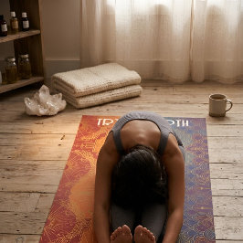 Art Deco Pride Flag | True North Personalised ヨガマット