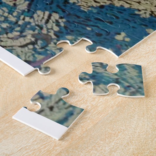 Art Deco Sailboat  ジグソーパズル (側面)