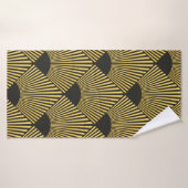 Art Deco seamless pattern バスタオル (バスタオル)