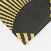 Art Deco seamless pattern フリースブランケット (角)