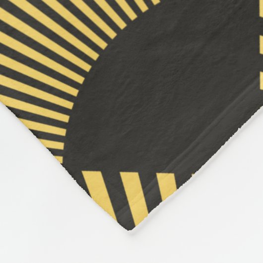 Art Deco seamless pattern フリースブランケット (角)