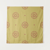 Art deco seamless pattern background. abstract, ar タペストリー (正面)