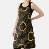 Art Deco seamless vintage wallpaper pattern エプロン (インサイチュ)