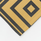 Art Deco seamless vintage wallpaper pattern フリースブランケット (角)
