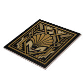Art Deco Shell Design タイル (側面)
