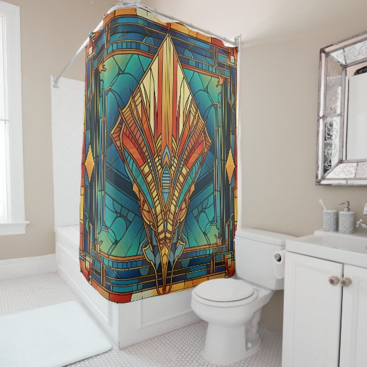 Art Deco Shower Curtain シャワーカーテン (インサイチュ)