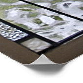 art deco standed glass window poster from 8.99 ポスター (角)