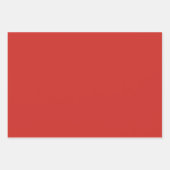 art deco stars in red and black  ラッピングペーパーシート (正面3)