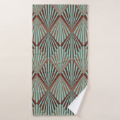 Art Deco style seamless pattern texture バスタオル (バスタオル)
