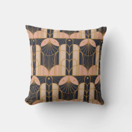 Art Deco style Throw Pillow クッション