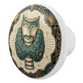 Art Deco thyroid biology medical vintage  セラミックノブ (右)
