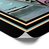 Art Deco Travel/Entertainment Print 16x20 ポスター (角)