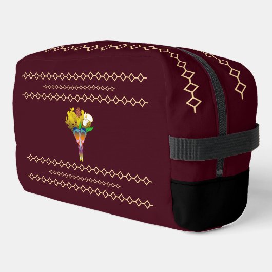 Art Deco Vase with Golden Flowers ドップキット (左コーナー)